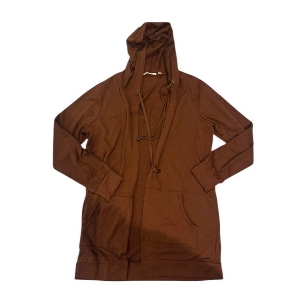 Cyrus Medium Brown Hooded Women's Jacket